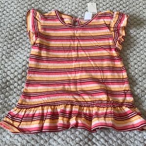 Striped top for girl